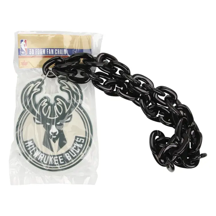 Chaînes de supporters des Milwaukee Bucks noires