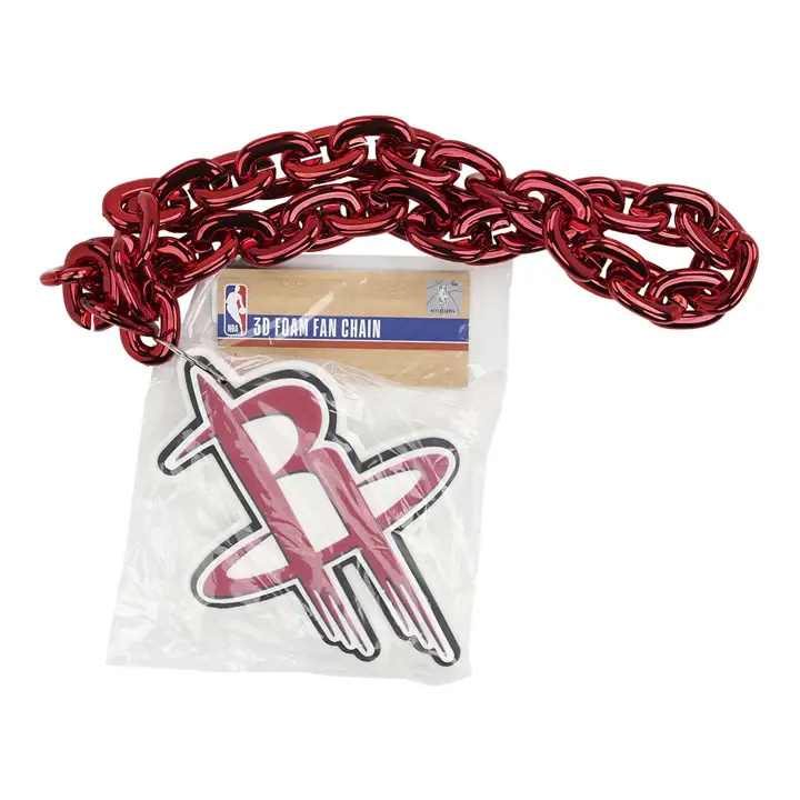 Chaînes de supporters des Houston Rockets rouges