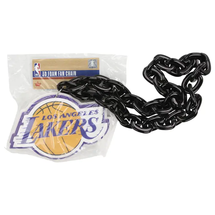 Fanchains des Lakers de Los Angeles noir