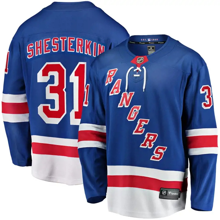 Maillot de joueur New York Rangers NHL Breakaway Igor Shesterkin