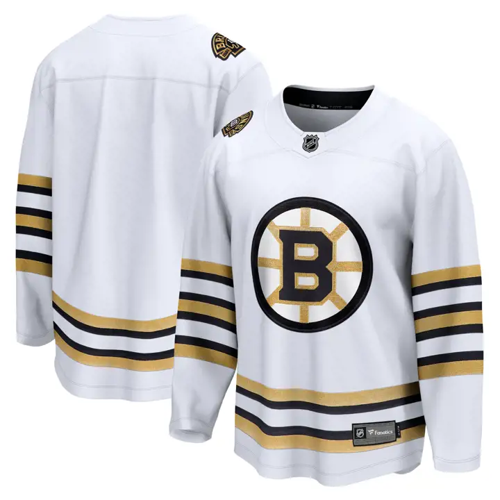 Maillot Boston Bruins NHL Breakaway Extérieur Blanc