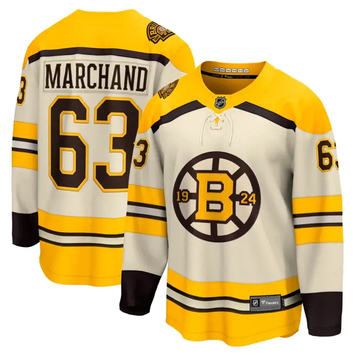 Maillot Boston Bruins NHL Breakaway 1 joueur Brad Marchand bl
