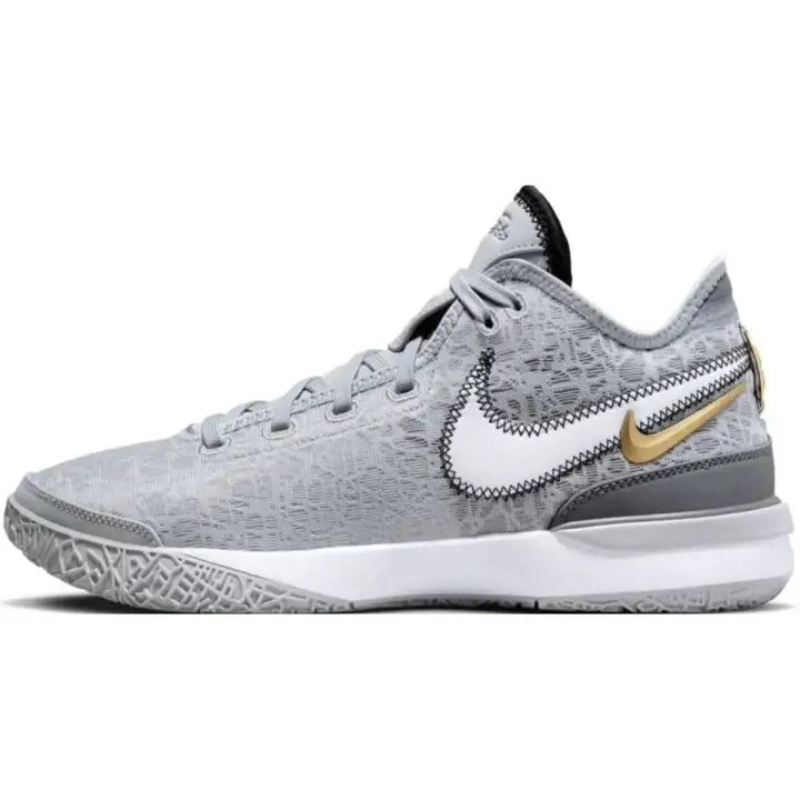 NIKE ZOOM LEBRON NXXT GEN LEBRON JAMES GRY/BLK/GL SWOOSH