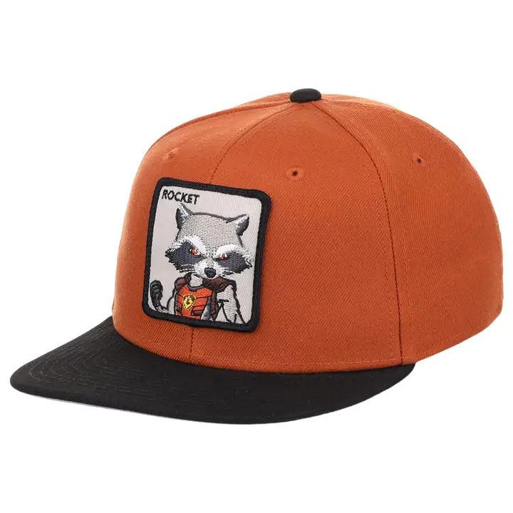 Casquette Snapback Rocket Youth orangé/noir