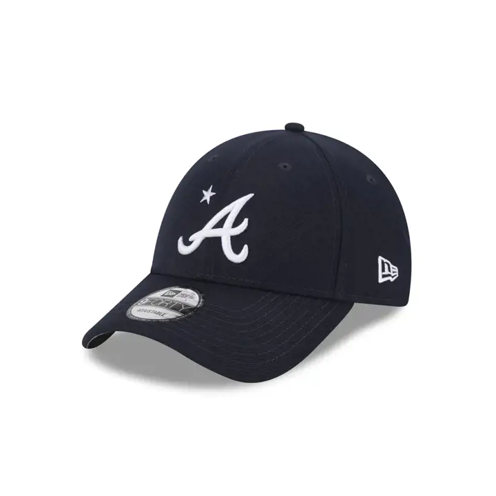 ATLANTA BRAVES 23 MLB ASG WORKOUT 9FORTY Bleu marine/Blanc