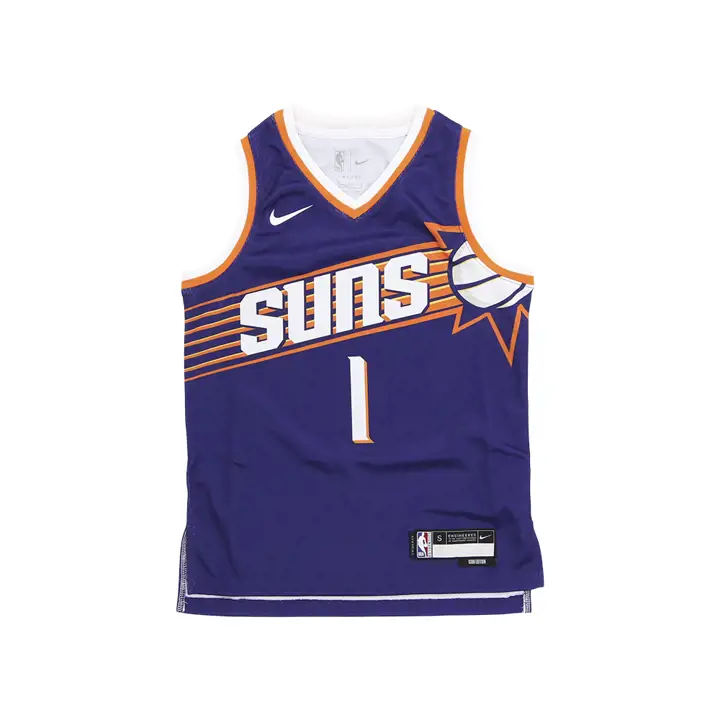 Maillot swingman Devin Booker pur Phoenix Suns NBA Jeune icône