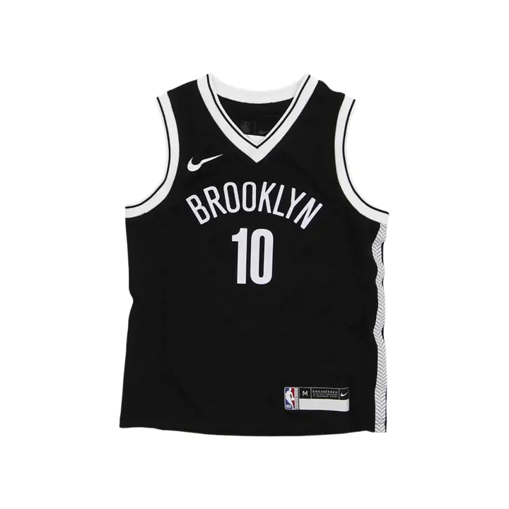 Maillot Ben Simmons Icon Swingman NBA Brooklyn Nets pour enfant - Noir