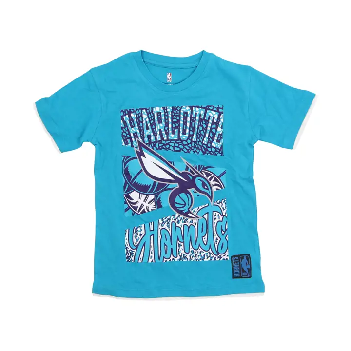 T-shirt Charlotte Hornets NBA Youth Court Culture sarcelle