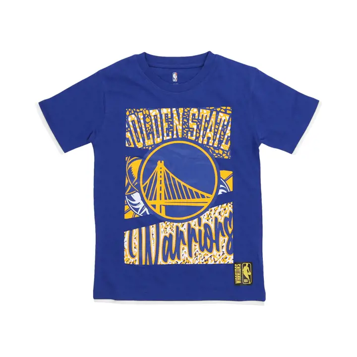 T-shirt Golden State Warriors NBA Youth Court Culture bleu