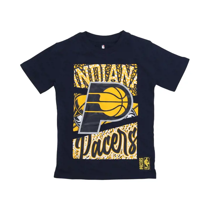 T-shirt marine Indiana Pacers NBA Youth Court Culture