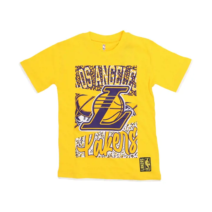 T-shirt Los Angeles Lakers NBA Youth Court Culture jaune