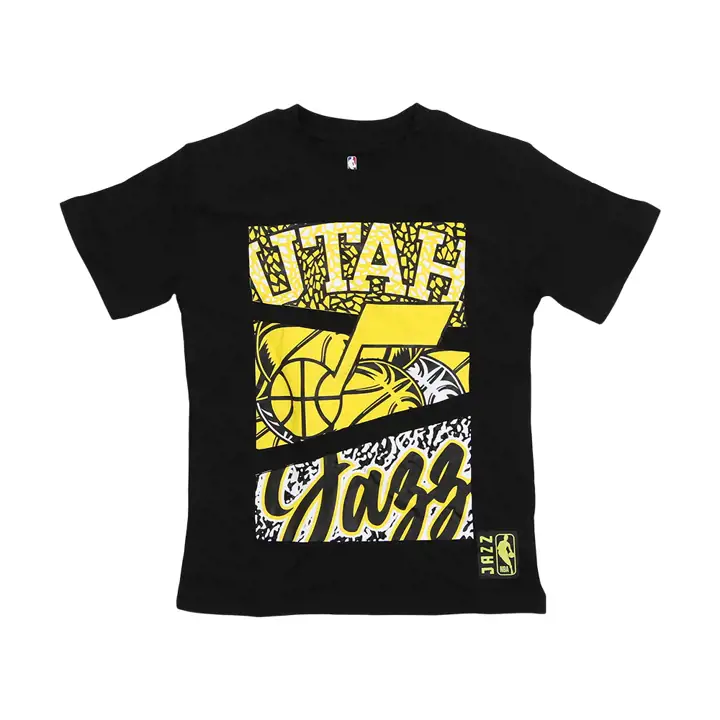 T-shirt Utah Jazz NBA Youth Court Culture noir