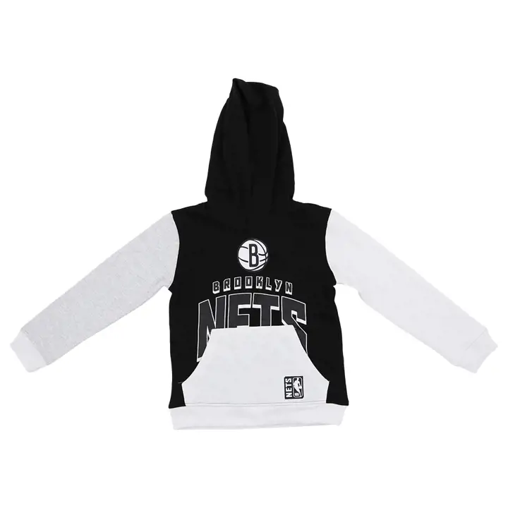 Hoodie pour jeune Brooklyn Nets NBA Rim Shot noir