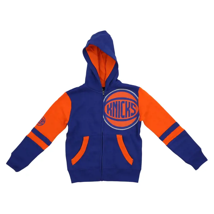 New York Knicks NBA Jeune Droit Au But FZ Hood bleu