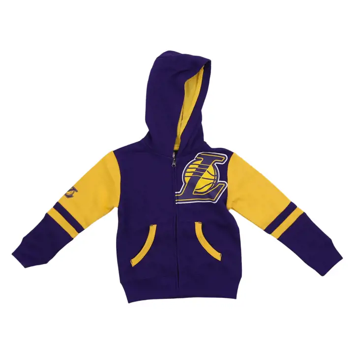 Sweat à capuche zippé Los Angeles Lakers NBA pour enfants « Straight To The League »