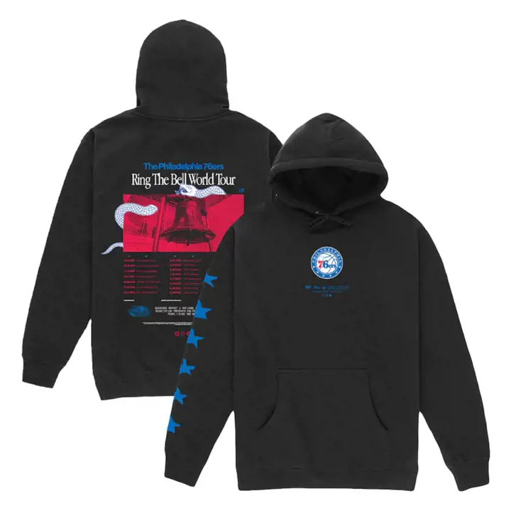 Sweat à capuche Philadelphia 76ers NBA World Tour noir
