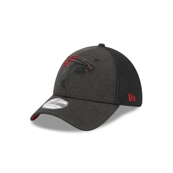 Casquette Atlanta Falcons NFL Dim Dark 39THIRTY graphique noir