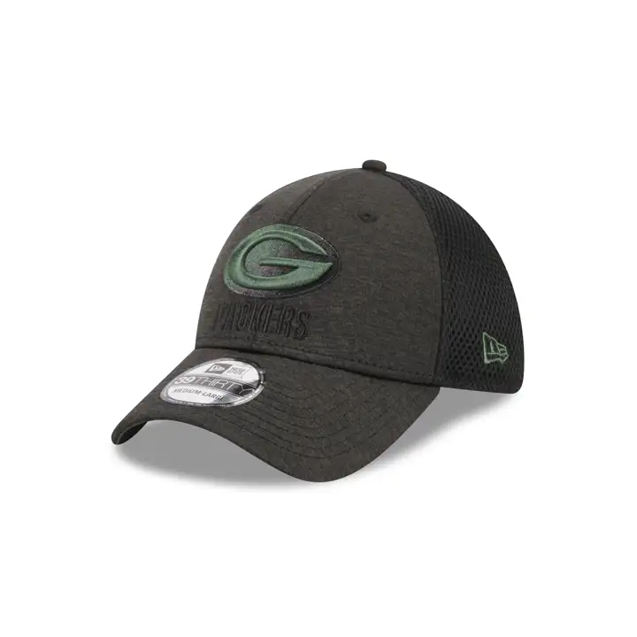 Casquette 39THIRTY NFL Green Bay Packers noir/graphite