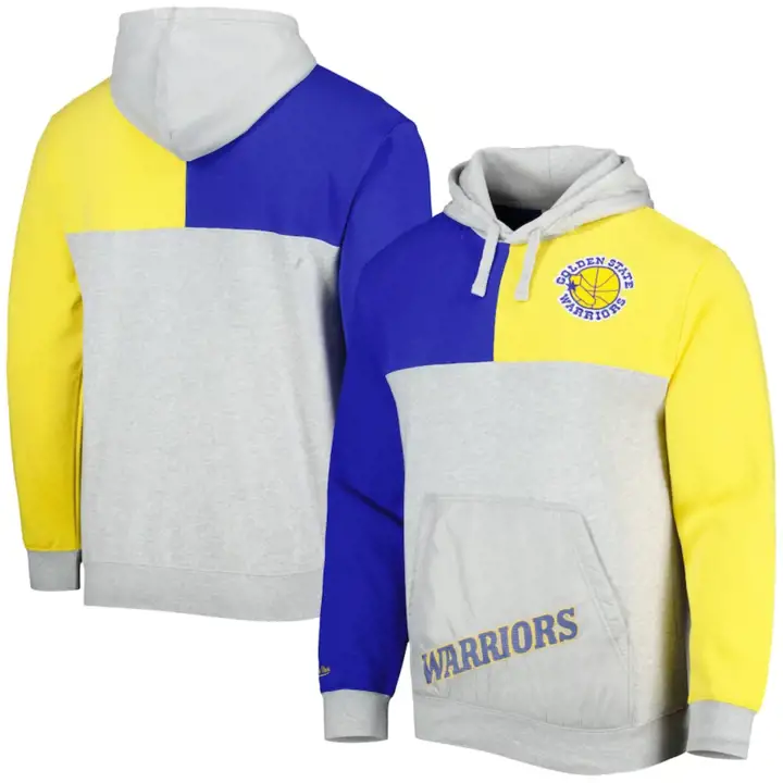 Golden State Warriors NBA Tie Breaker - Polaire à Capuche gris