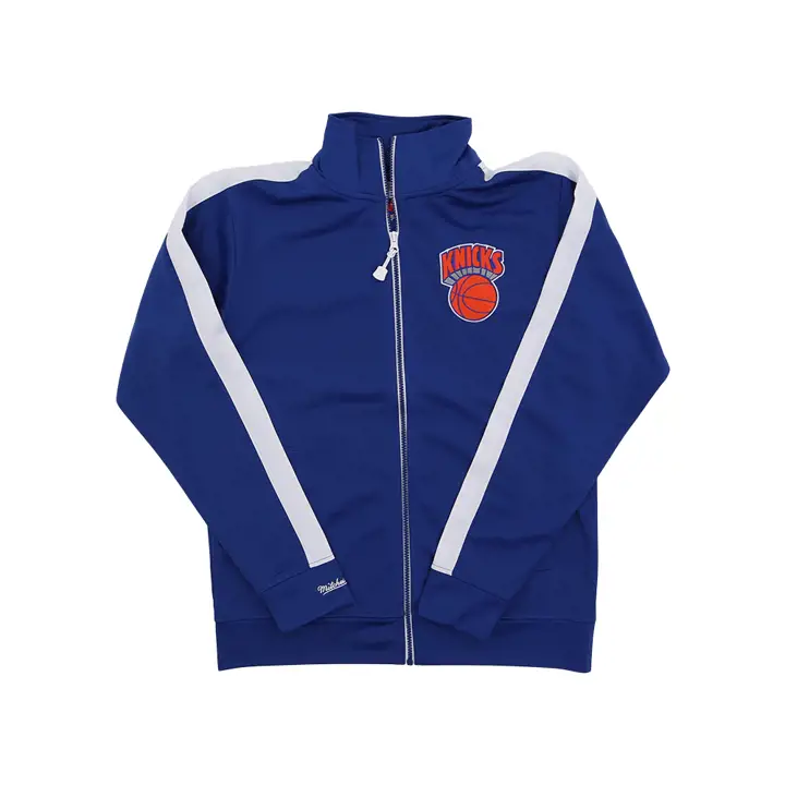 Veste de survêtement New York Knicks NBA Flashback bleue