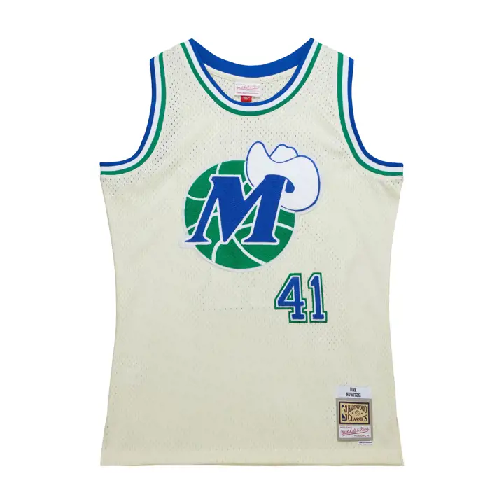 Maillot Swingman NBA Dallas Mavericks brodé Dirk Nowitzki