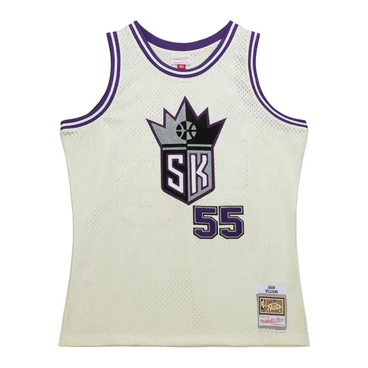 Maillot Swingman en points de chaînette NBA des Sacramento Kings Jason Williams