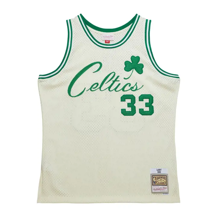 Maillot Boston Celtics NBA Chainstitch Swingman Larry Bird iv
