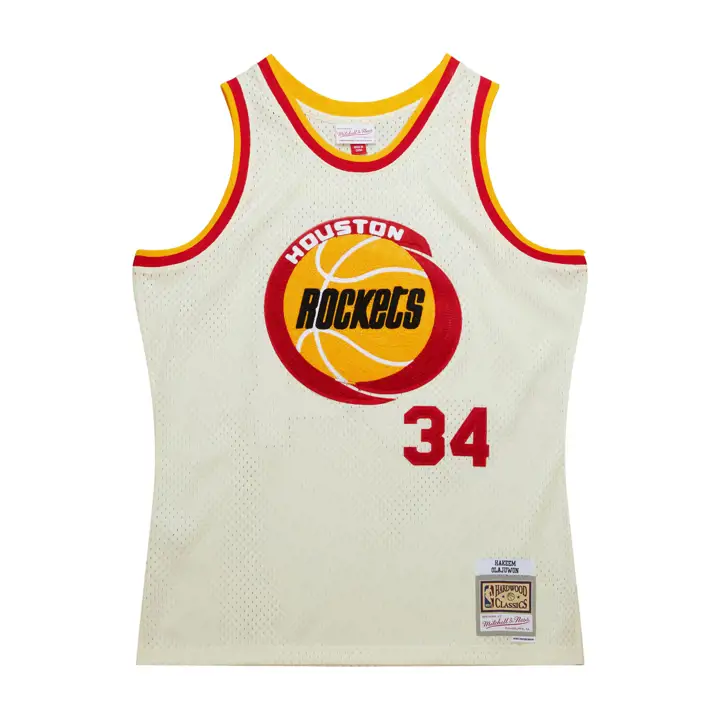 Maillot Swingman Houston Rockets NBA Hakeem Olajuwon