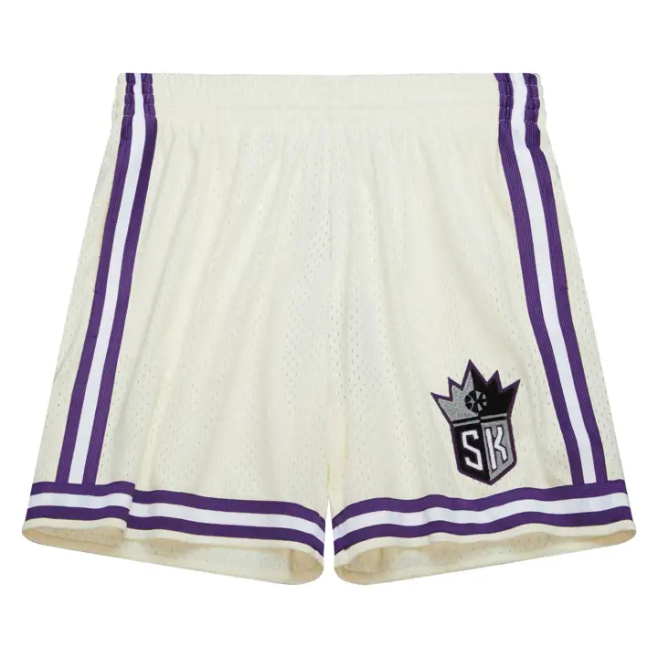 Short Swingman Sacramento Kings NBA à broderie chaînette
