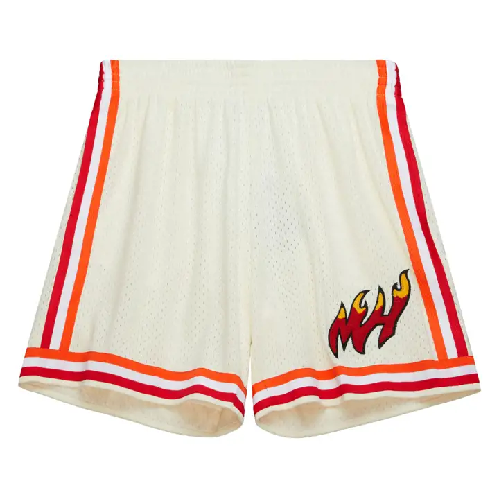 Shorts Swingman Miami Heat NBA Chainstitch