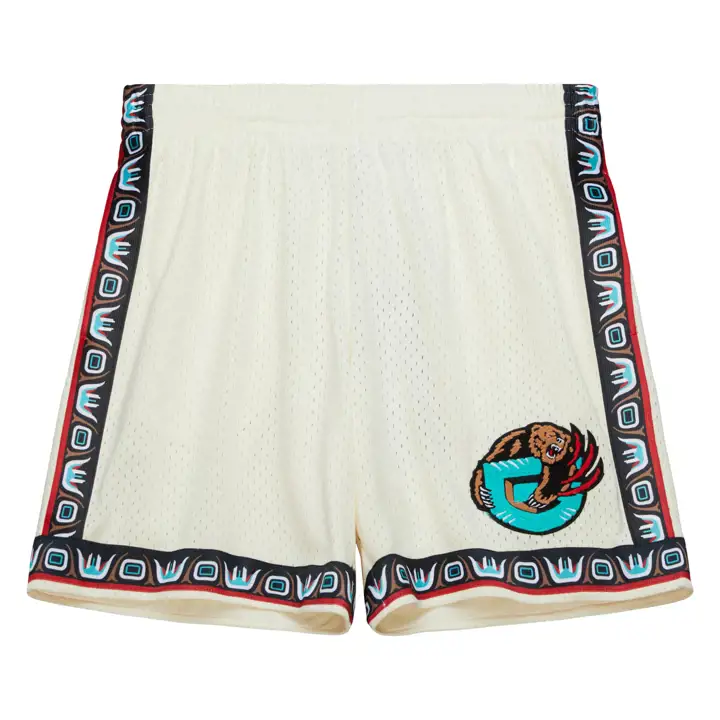 Shorts Swingman Vancouver Grizzlies NBA, broderie chaînette