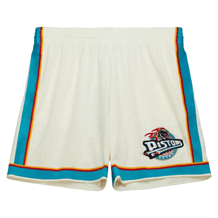 Shorts Detroit Pistons NBA Chainstitch Swingman