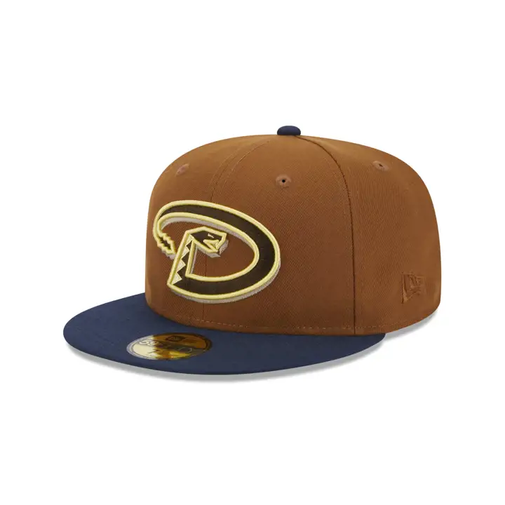 Casquette 59FIFTY Arizona Diamondbacks MLB Grizzly Bear marron/bleu/ivoire