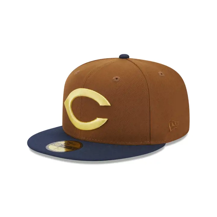 Cincinnati Reds MLB Grizzly Bear 59FIFTY marron/bleu/ivoire