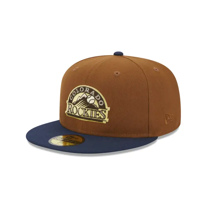 Colorado Rockies MLB Grizzly Bear 59FIFTY marron/bleu/ivoire