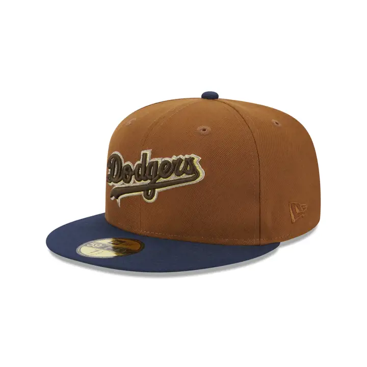 Casquette Los Angeles Dodgers MLB Grizzly Bear 59FIFTY marron/bleu/ivoire