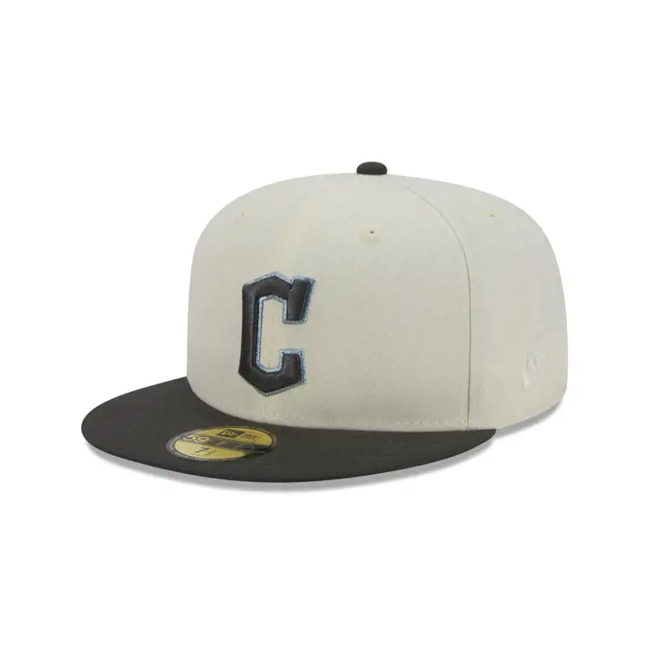 Cleveland Guardians MLB Black Ice 59FIFTY ivo/dkgry/skbl