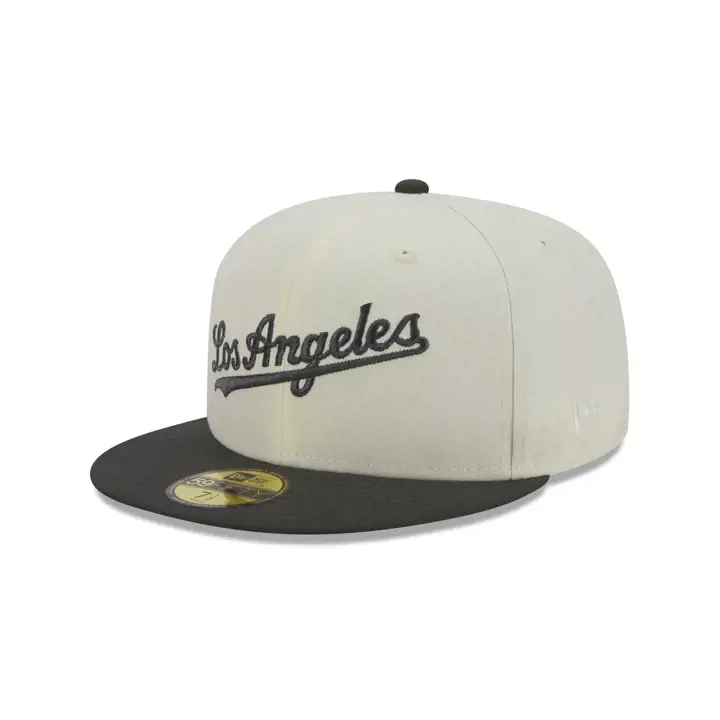 Los Angeles Dodgers MLB Black Ice 59FIFTY ivo/dkgry/skbl