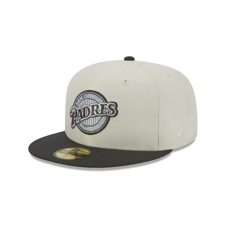 San Diego Padres MLB Black Ice 59FIFTY ivo/dkgry/skbl