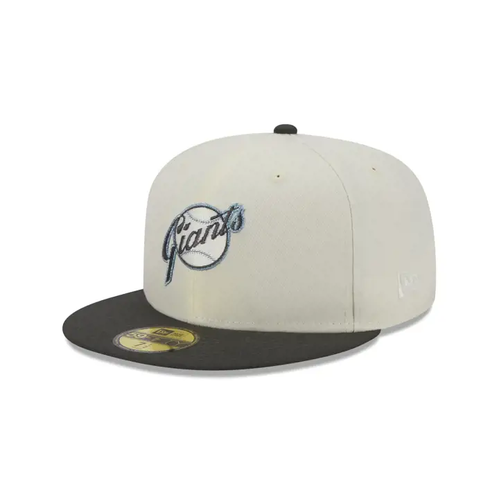 Casquette 59FIFTY Black Ice MLB des San Francisco Giants ivoire/gris foncé/bleu ciel