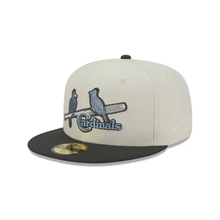 St. Louis Cardinals MLB Black Ice 59FIFTY ivo/gris foncé/bleu ciel