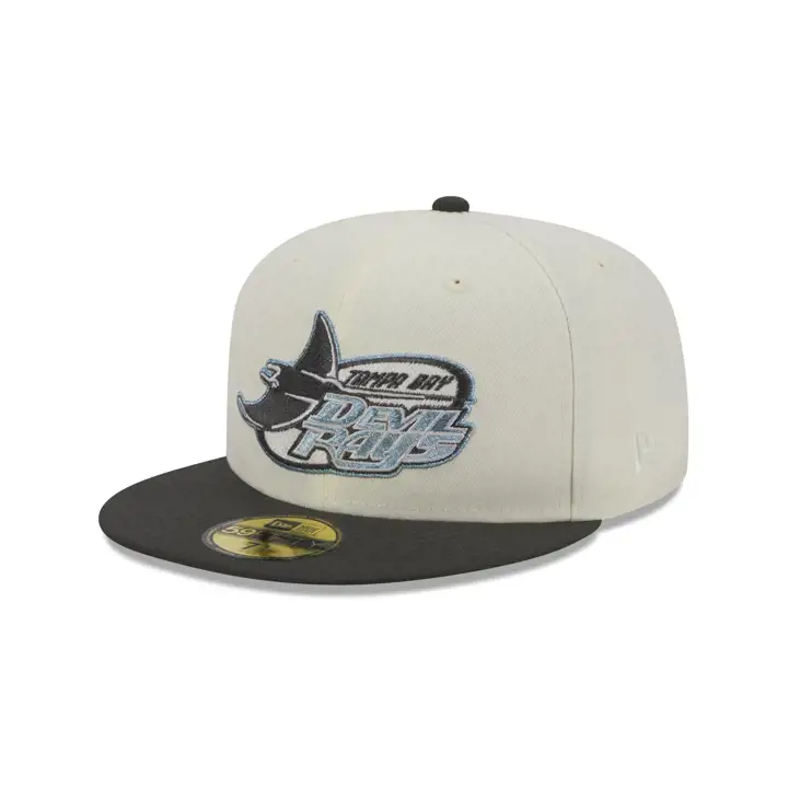 Casquette 59FIFTY Black Ice MLB des Tampa Bay Rays ivo/dkgry/skbl