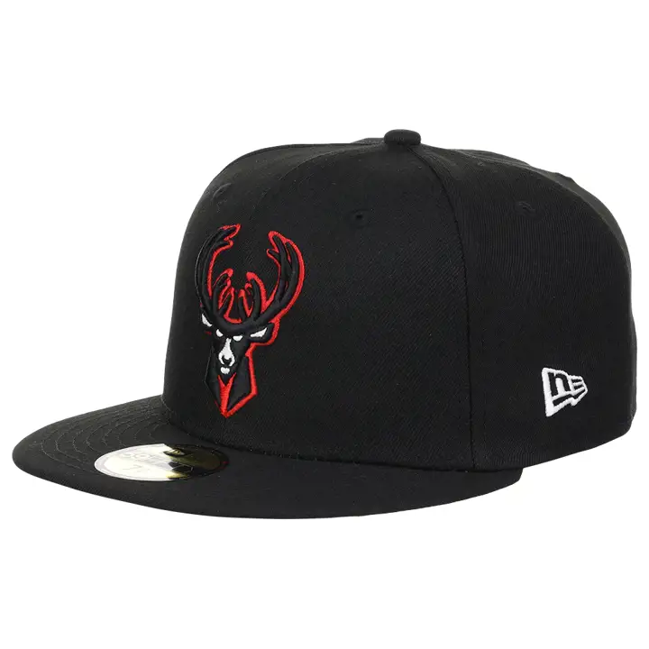 Milwaukee Bucks NBA BRED 59FIFTY NOI/NOI/GRI