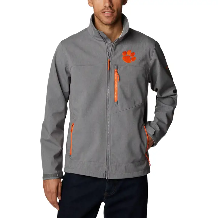 Veste Softshell Ascender NCAA Clemson Tigers Homme gris