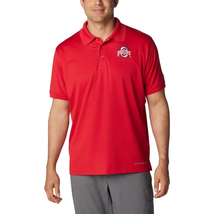 Polo rouge Tamiami CLG des Buckeyes d'Ohio State