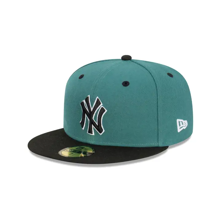 New York Yankees MLB Black Pine AUS 59FIFTY dkgrn