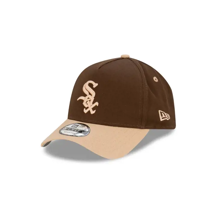 Casquette K-Frame 9FORTY Chicago White Sox MLB Toffee Walnut marron