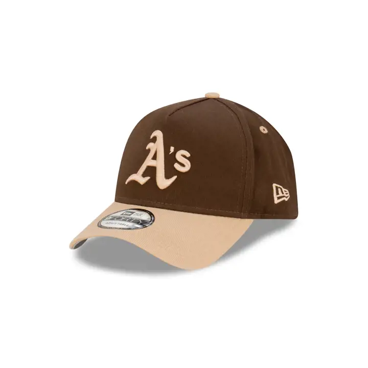 Oakland Athletics MLB Toffee Walnut AUS 9FORTY K-Frame marron