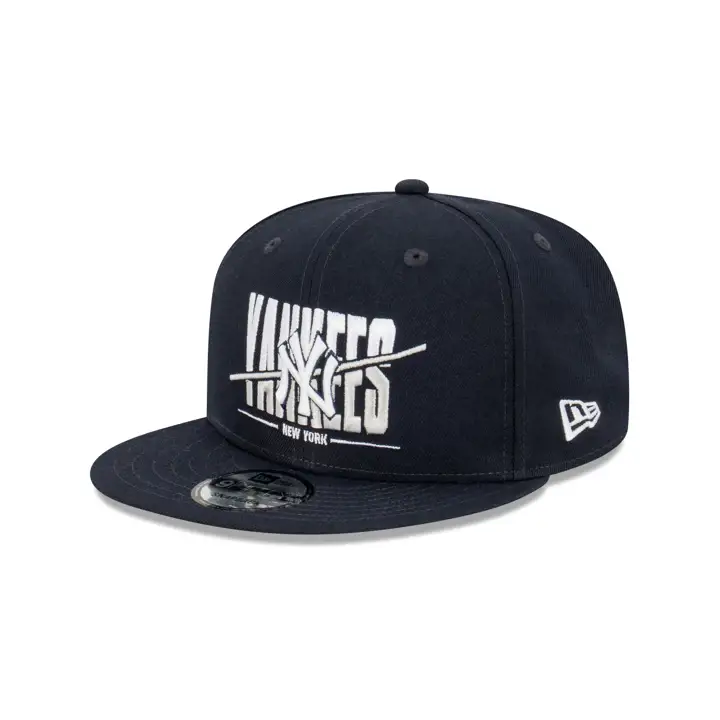 Casquette New York Yankees MLB Sliced Logo AUS 9FIFTY marine