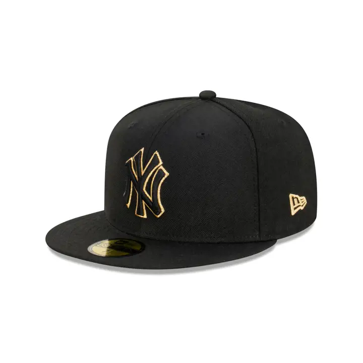 Casquette New York Yankees MLB Metallic Accent AUS 59FIFTY noire